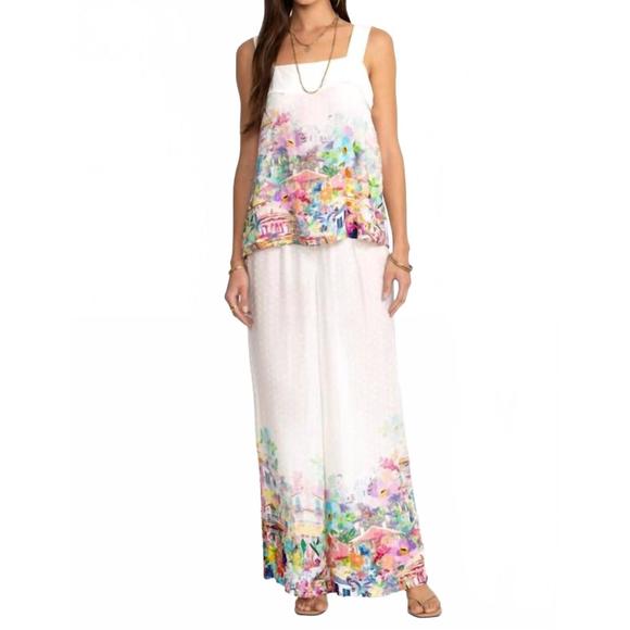 NEW JOHNNY WAS wide leg pant in spello - Picture 2 of 3